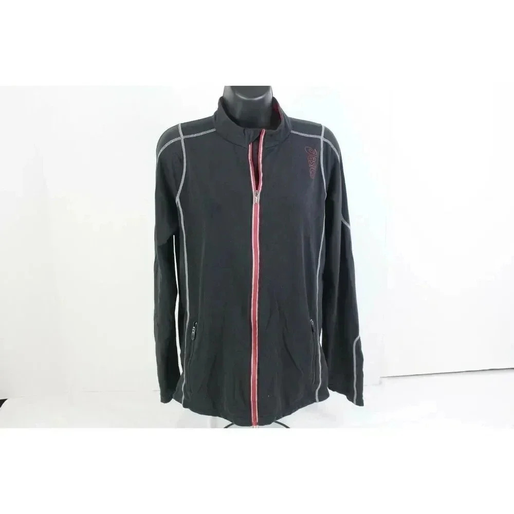 ladies asics grey jacket size S